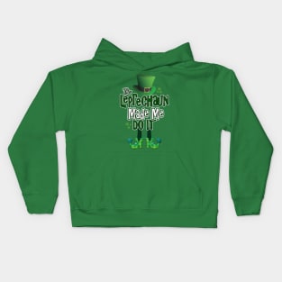 Funny St Patricks Day Shirt Kids Hoodie